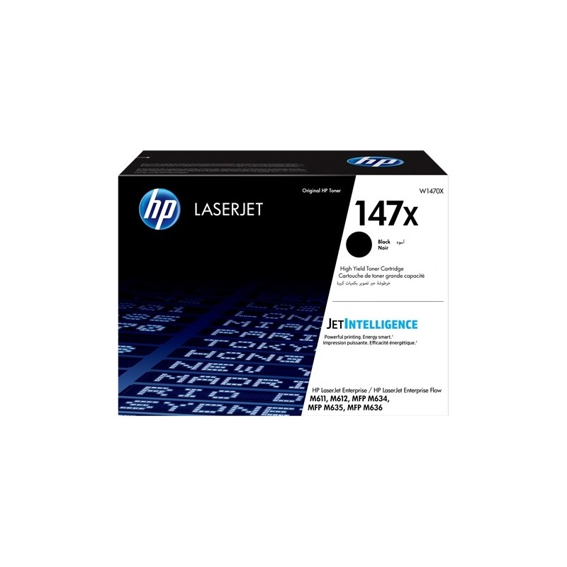 HP 147X Negro Cartucho de Toner Original - W1470X