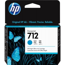 HP 712 Cyan Cartucho de...