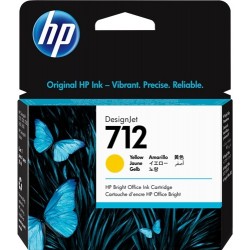 HP 712 Amarillo Cartucho de...