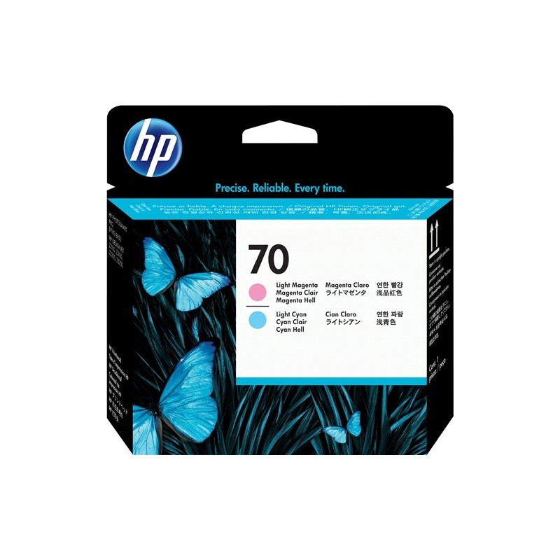 HP 70 Cyan Light/Magenta Light Cabezal de Impresion Original - C9405A