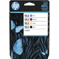 HP 963 Pack de 4 Cartuchos...