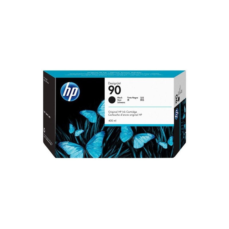 HP 90 Negro Cartucho de Tinta Original - C5058A