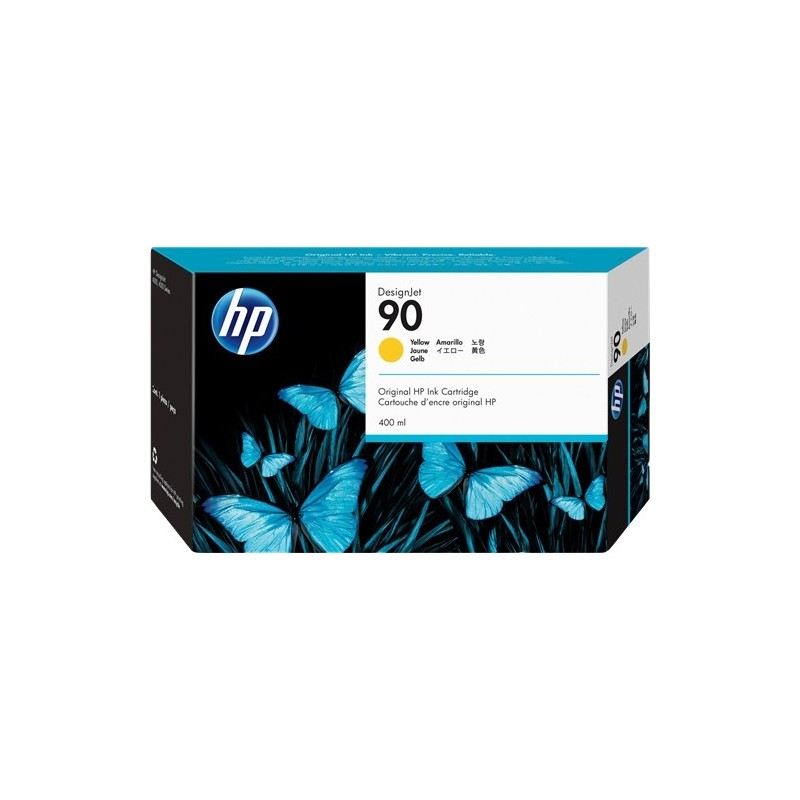 HP 90 Amarillo Cartucho de Tinta Original - C5065A