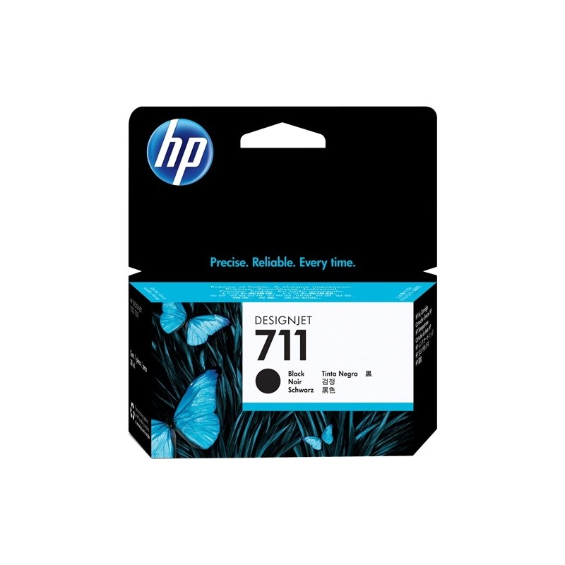 HP 711 Negro Cartucho de Tinta Original - CZ129A