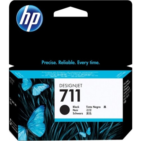 HP 711 Negro Cartucho de Tinta Original - CZ129A