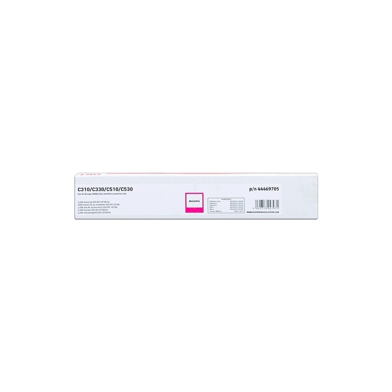 OKI C310/C510/MC351/MC361 Magenta Cartucho de Toner Original - 44469705