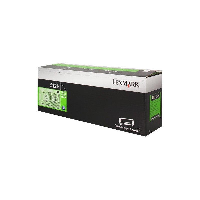 Lexmark MS312/MS415 Negro Cartucho de Toner Original - 51F2H00/512H