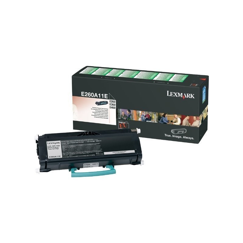 Lexmark E260/E360/E460/E462 Negro Cartucho de Toner Original - E260A11E