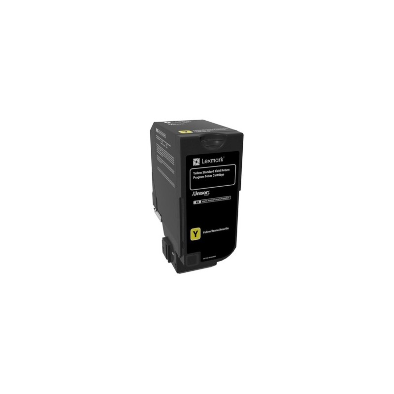 Lexmark CS720/CS725/CX725 Amarillo Cartucho de Toner Original - 74C2SY0