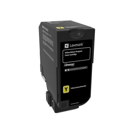 Lexmark CS720/CS725/CX725 Amarillo Cartucho de Toner Original - 74C20Y0