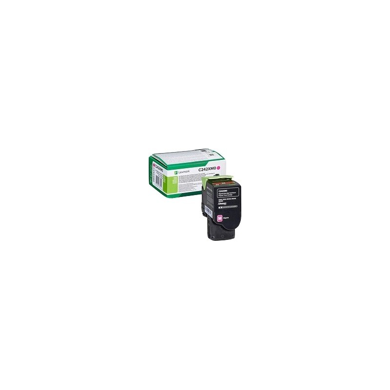 Lexmark C2425/C2535/MC2425/MC2535/MC2640 Magenta Cartucho de Toner Original - C242XM0