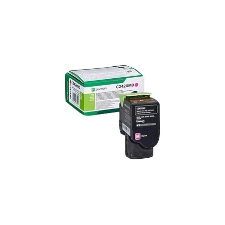 Lexmark C2425/C2535/MC2425/MC2535/MC2640 Magenta Cartucho de Toner Original - C242XM0