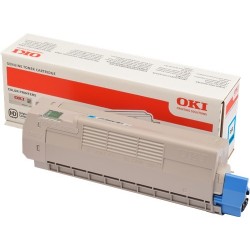 OKI C612 Cyan Cartucho de...