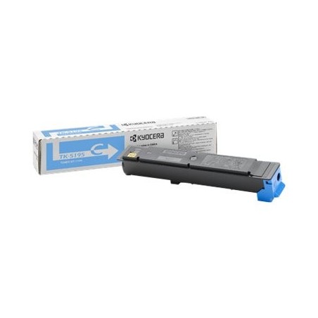 Kyocera TK5195 Cyan Cartucho de Toner Original - 1T02R4CNL0/TK5195C