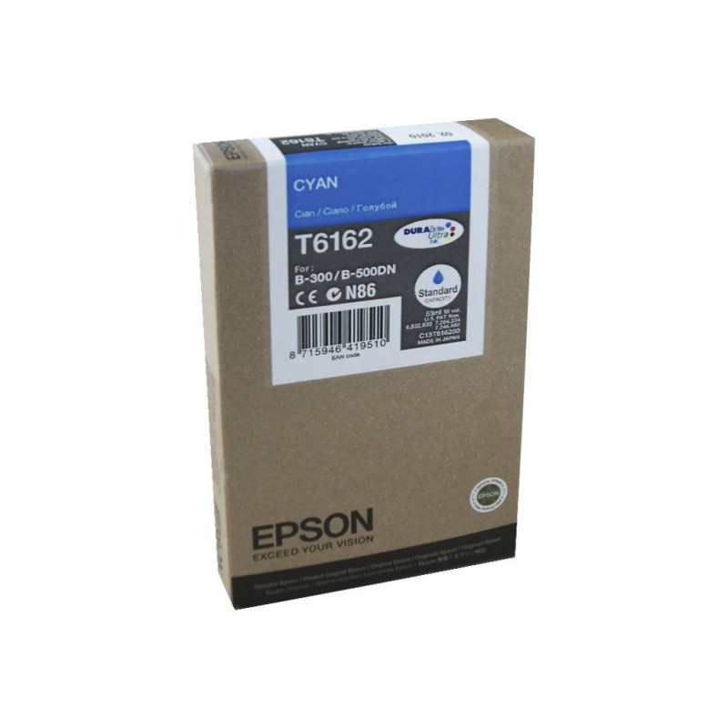 Epson T6162 Cyan Cartucho de Tinta Original - C13T616200