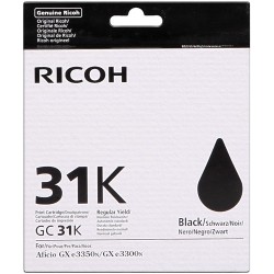 Ricoh GC31K Negro Cartucho...