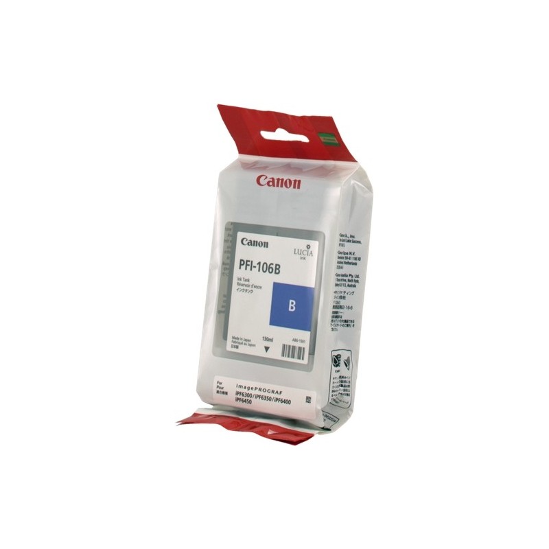 Canon PFI106 Azul Cartucho de Tinta Original - PFI106B/6629B001