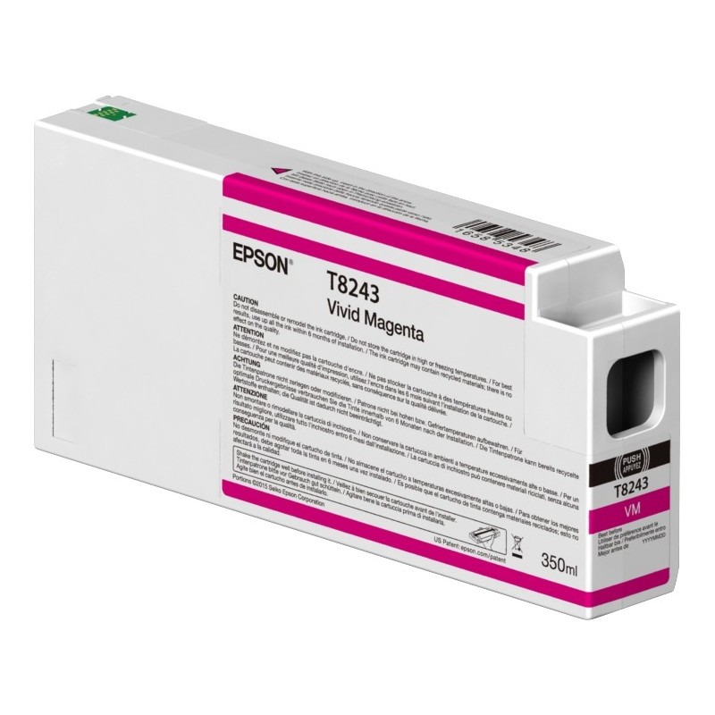 Epson T8243 Magenta Vivido Cartucho de Tinta Original - C13T824300