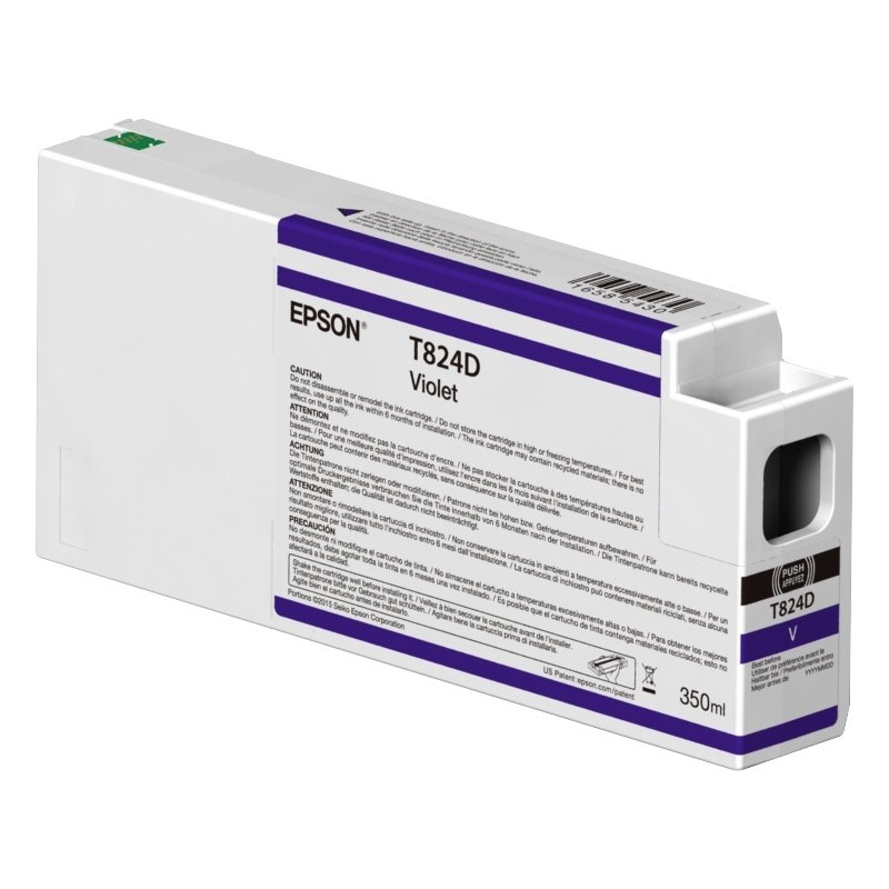 Epson T824D Violeta Cartucho de Tinta Original - C13T824D00