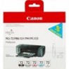 Canon PGI72 Pack de 5 Cartuchos de Tinta Originales - Negro Photo, Gris, Magenta Photo, Cyan Photo, Optimizador - 6403B007