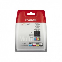 Canon CLI551 Pack de 4...