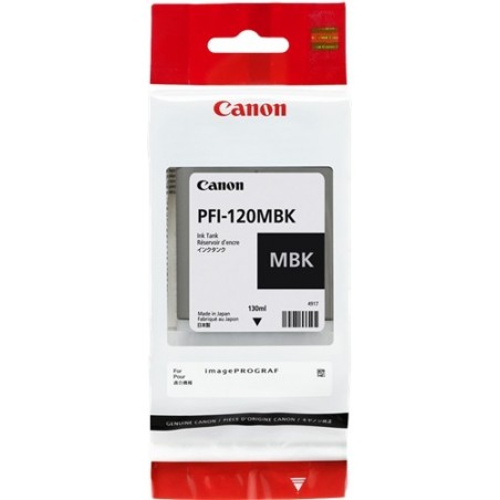 Canon PFI120 Negro Mate Cartucho de Tinta Original - 2884C001