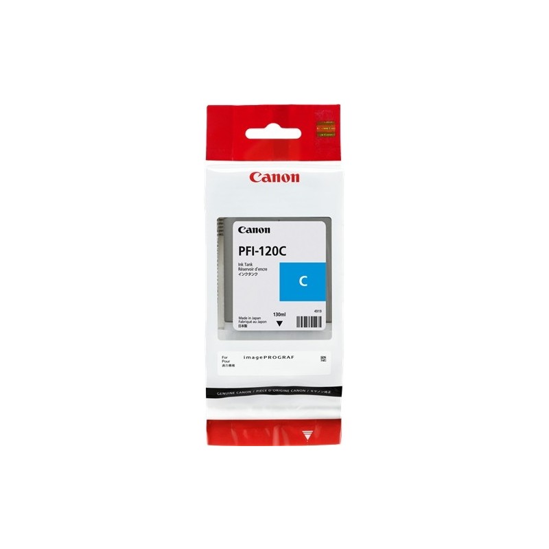 Canon PFI120 Cyan Cartucho de Tinta Original - 2886C001