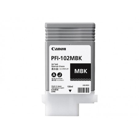 Canon PFI102 Negro Mate Cartucho de Tinta Original - 0894B001