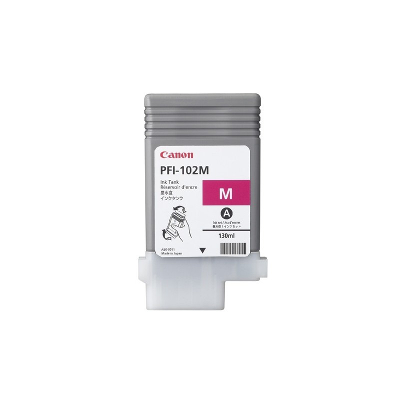 Canon PFI102 Magenta Cartucho de Tinta Original - 0897B001