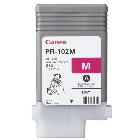 Canon PFI102 Magenta Cartucho de Tinta Original - 0897B001