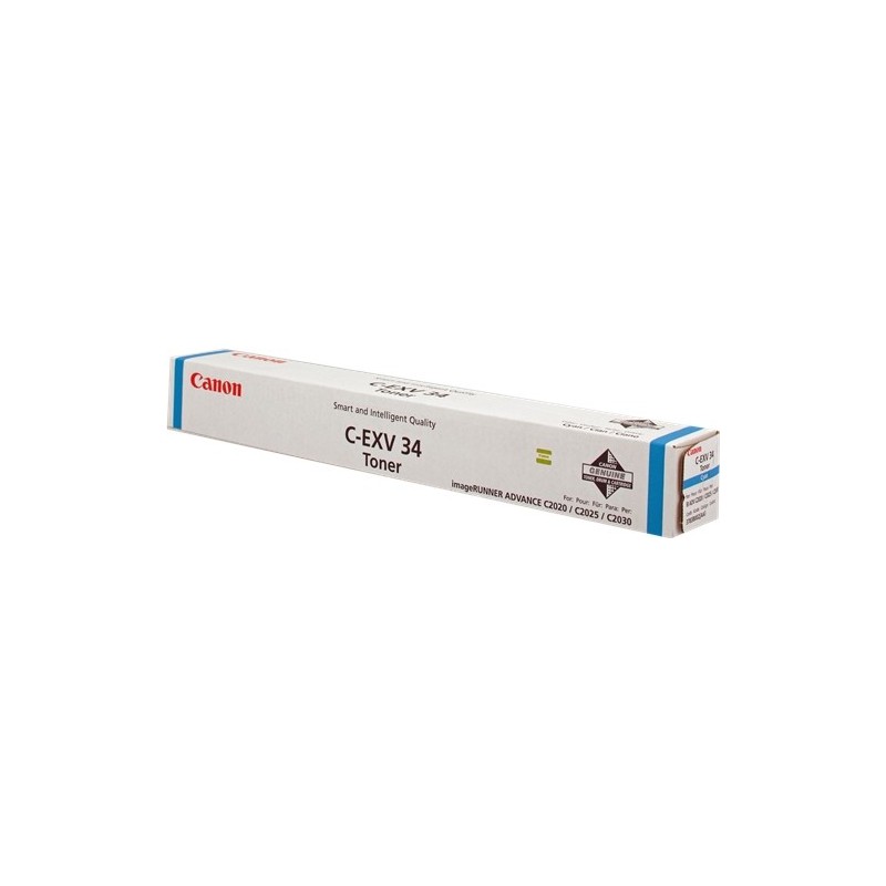 Canon CEXV34 Cyan Cartucho de Toner Original - 3783B002