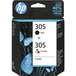 HP 305 Negro + Color Pack...