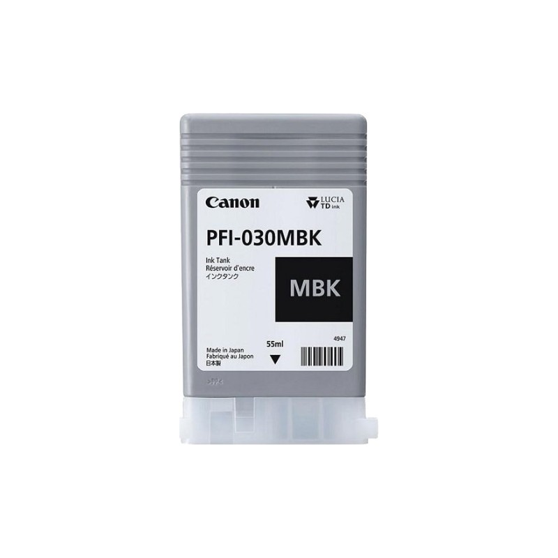 Canon PFI030 Negro Mate Cartucho de Tinta Original - 3488C001