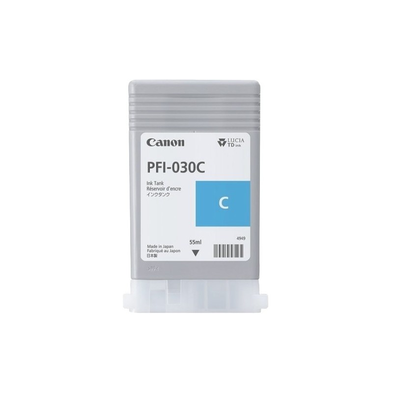 Canon PFI030 Cyan Cartucho de Tinta Original - 3490C001