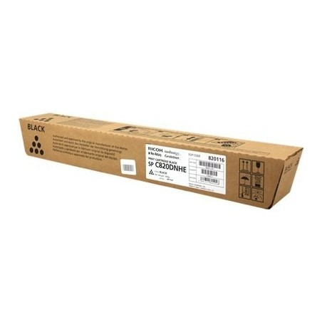 Ricoh Aficio SP-C820DN/SP-C821DN Negro Cartucho de Toner Original - 820116