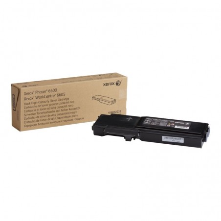 Xerox Phaser 6600/WorkCentre 6605 Negro Cartucho de Toner Original - 106R02232