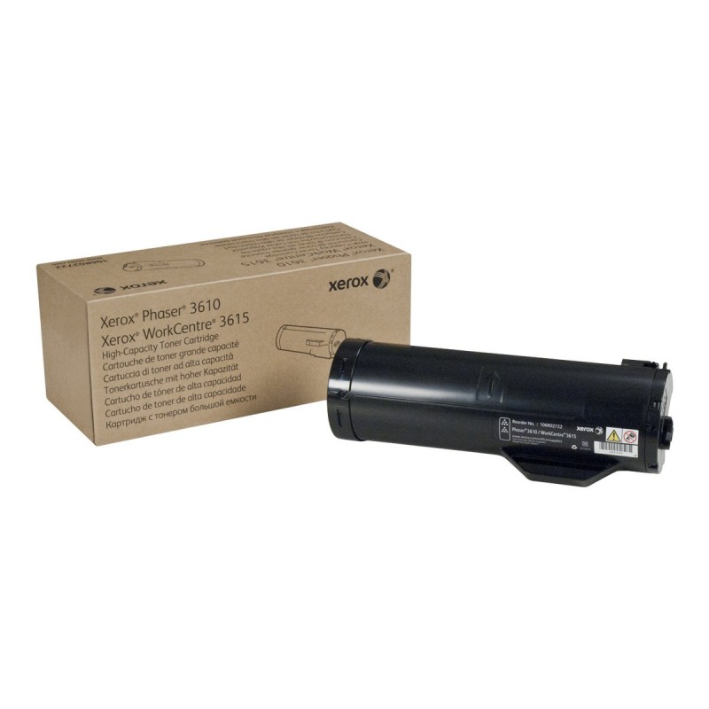 Xerox Phaser 3610/WorkCentre 3615 Negro Cartucho de Toner Original - 106R02722