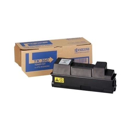 Kyocera TK360 Negro Cartucho de Toner Original - 1T02J20EU0/1T02J20EUC