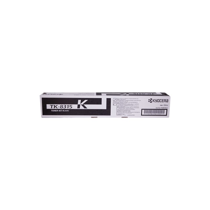 Kyocera TK8315 Negro Cartucho de Toner Original - 1T02MV0NL0/TK8315K