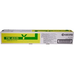 Kyocera TK8315 Amarillo Cartucho de Toner Original - 1T02MVANL0/TK8315Y