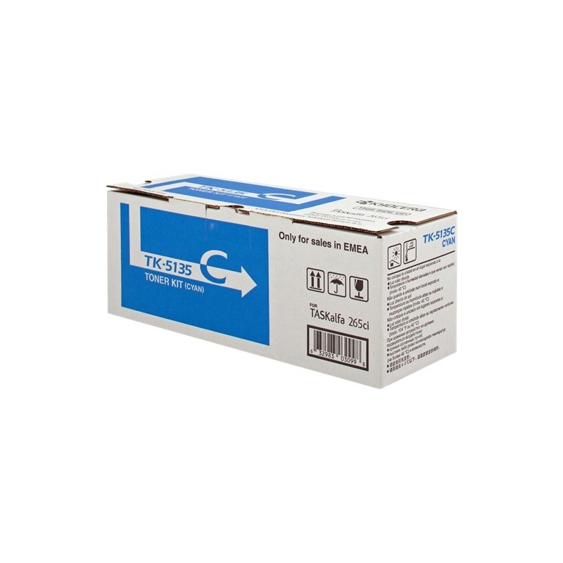 Kyocera TK5135 Cyan Cartucho de Toner Original - 1T02PACNL0/TK5135C