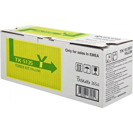 Kyocera TK5135 Amarillo Cartucho de Toner Original - 1T02PAANL0/TK5135Y