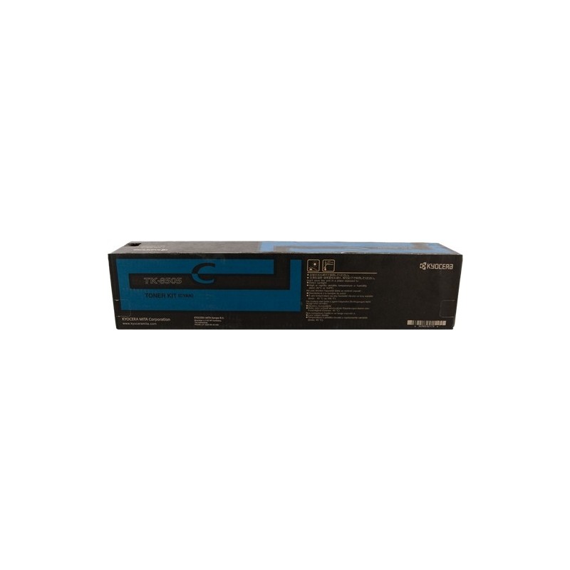 Kyocera TK8505/TK8507 Cyan Cartucho de Toner Original - 1T02LCCNL0/TK8505C