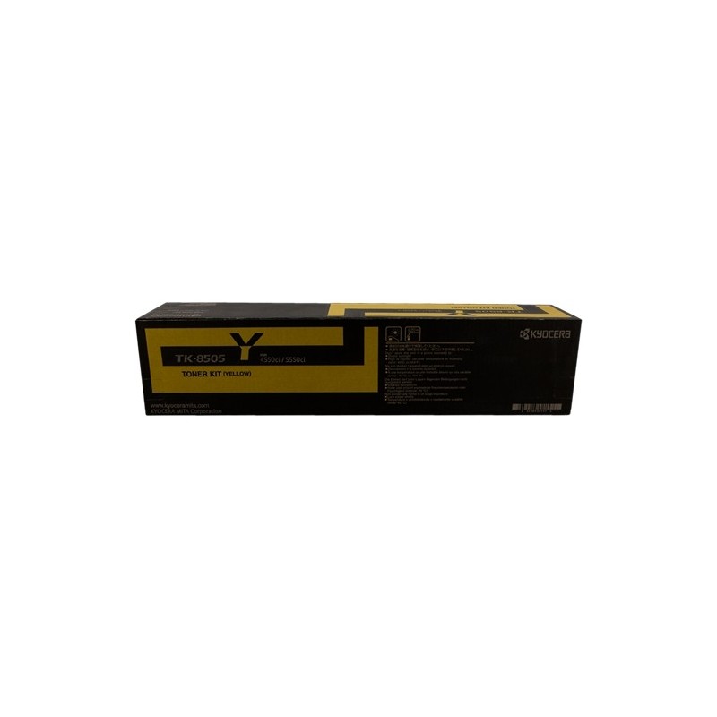 Kyocera TK8505/TK8507 Amarillo Cartucho de Toner Original - 1T02LCANL0/TK8505Y