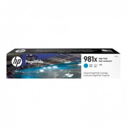 HP 981X Cyan Cartucho de...