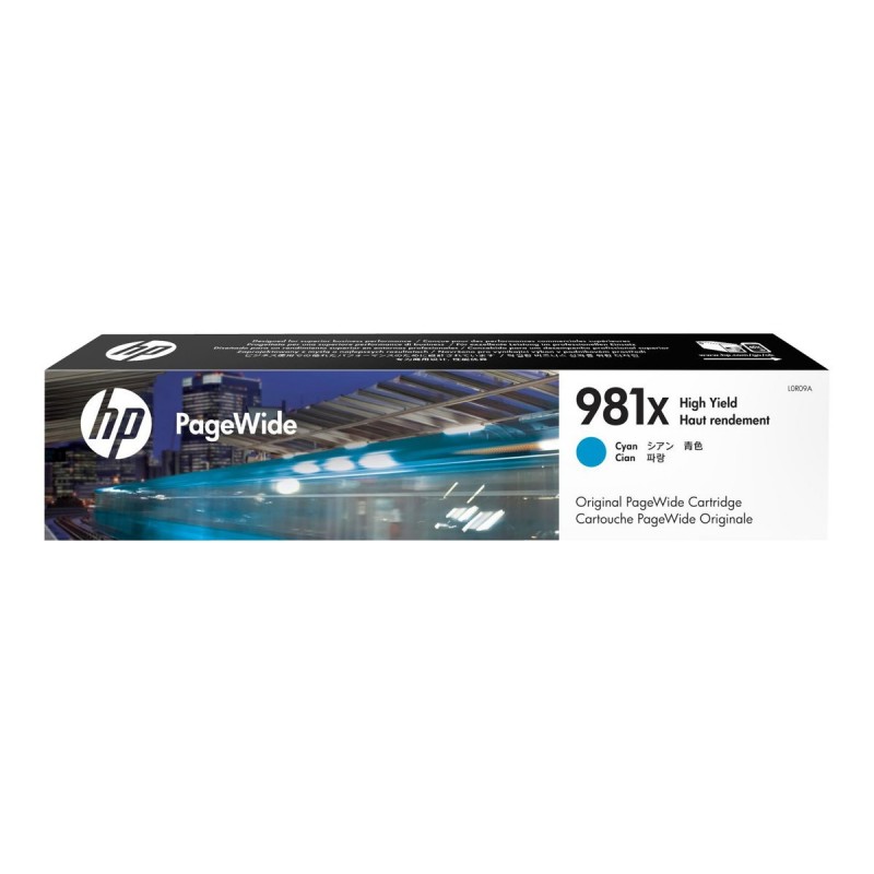 HP 981X Cyan Cartucho de Tinta Original - L0R09A