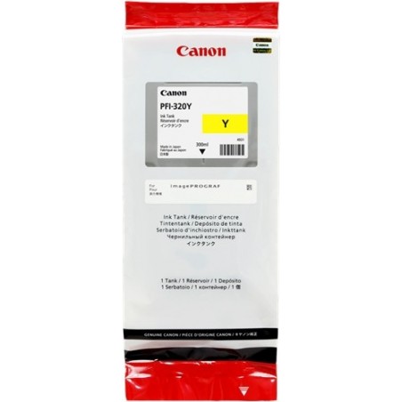 Canon PFI320 Amarillo Cartucho de Tinta Original - 2893C001