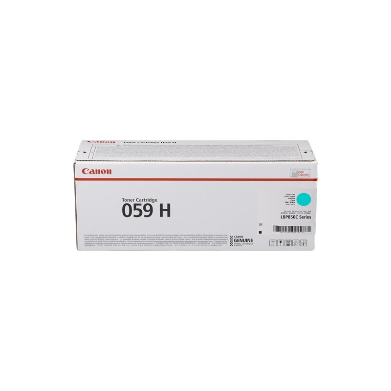 Canon 059H Cyan Cartucho de Toner Original - 3626C001