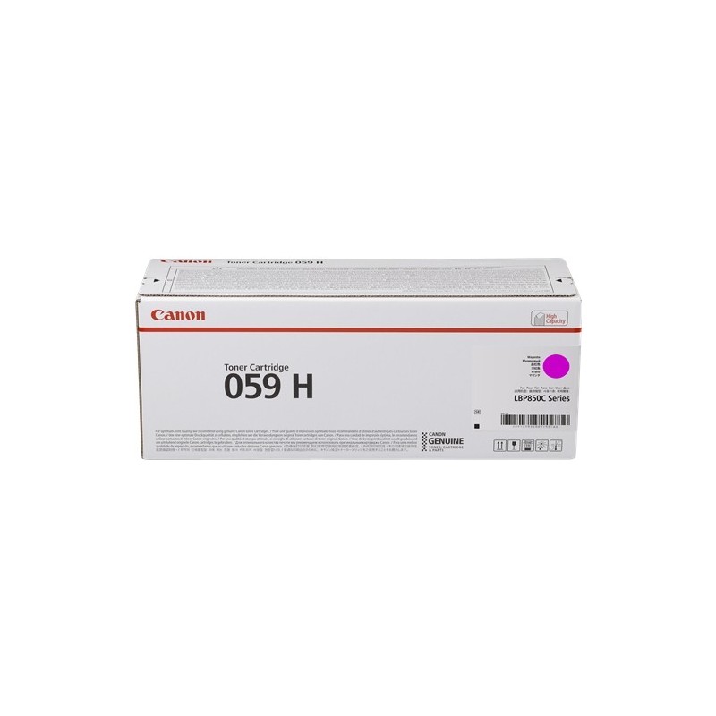 Canon 059H Magenta Cartucho de Toner Original - 3625C001