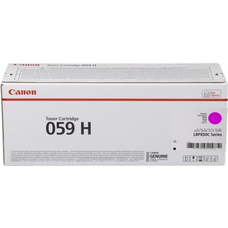 Canon 059H Magenta Cartucho de Toner Original - 3625C001